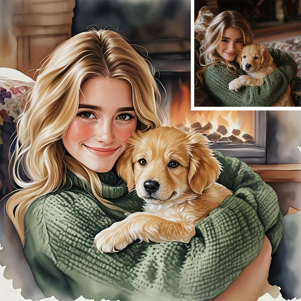 ภาพพิมพ์บนผ้าใบตามสั่ง – งานศิ - Pet Portrait Custom บทวิจารณ์และราคา